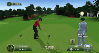 Tiger Woods PGA Tour 12: The Masters gameplay for Nintendo Wii (Wii) featuring motion‑controlled golf, authentic courses, and the iconic Masters Tournament experience.