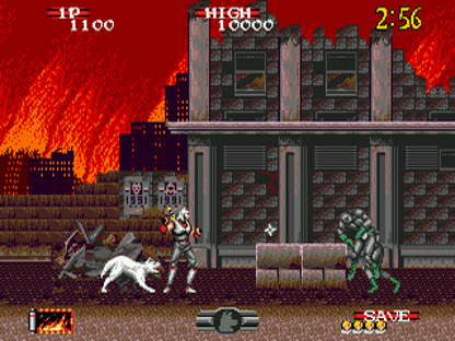 Shadow Dancer: The Secret of Shinobi gameplay for Sega Genesis (GEN) video game