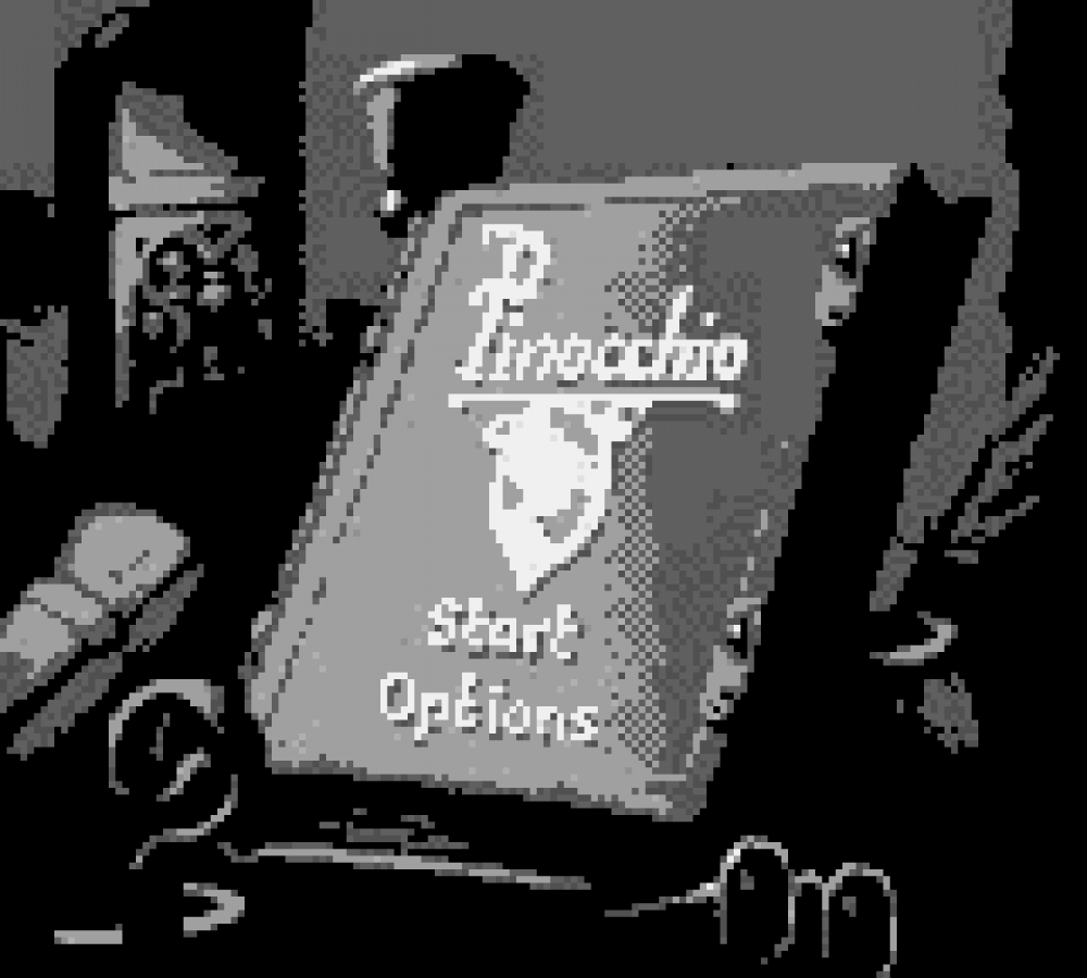 Pinocchio Game Boy GB for retro video game enthusiasts featuring side scrolling action platforming gameplay Disney inspired adventure colorful levels enemy encounters classic fairy tale journey family friendly handheld gaming and collectible gaming appeal gameplay 