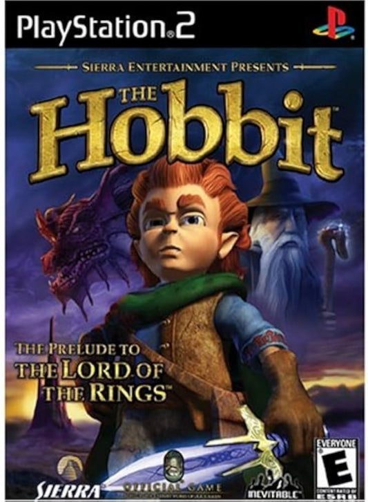 The Hobbit cover art for PlayStation 2 (PS2) video game