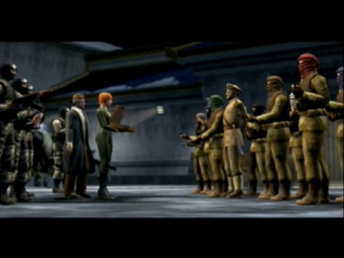 007 Everything or Nothing for GameCube featuring cinematic third person action and classic James Bond missions gameplay screenshot