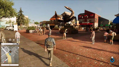 Watch Dogs 2 game for the Xbox One featuring open world action adventure gameplay with hacking mechanics stealth and combat missions as players control Marcus Holloway in a recreation of the San Francisco Bay Area with cooperative and multiplayer modes gameplay