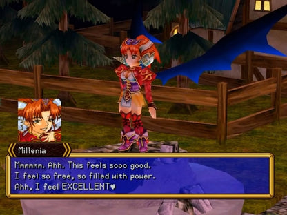 Grandia II PS2 PlayStation 2 JRPG role playing game retro video game gameplay