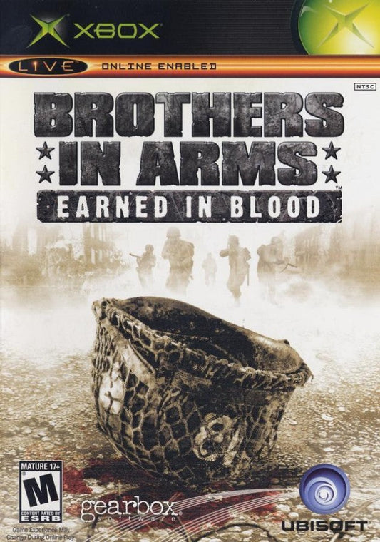 Brothers in Arms: Earned in Blood cover art for Xbox (XBOX) video game