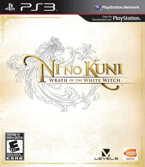 Ni no Kuni Wrath of the White Witch cover art for PlayStation 3 PS3 video game