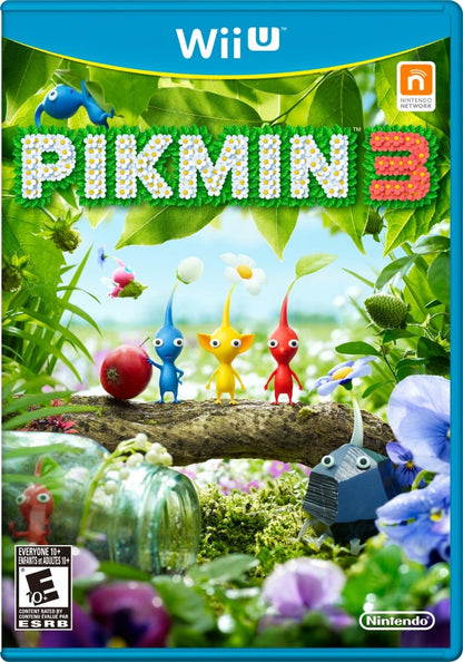 Pikmin 3 cover art for Nintendo Wii U (WiiU) video game