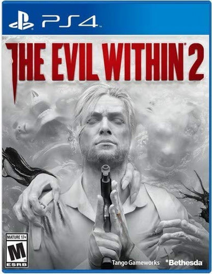 The Evil Within 2 PS4 survival horror video game cover art.