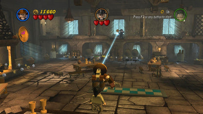 LEGO Indiana Jones 2 The Adventure Continues PlayStation 3 action-adventure sequel featuring the original trilogy plus Crystal Skull content level creator brick-building puzzle solving humor Indiana Jones Marion characters cooperative gameplay screenshot