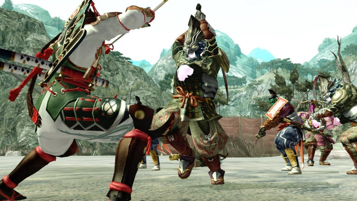Genji: Days of the Blade PlayStation 3 PS3 video game, action hack-and-slash, samurai combat, story-driven adventure, console title gameplay