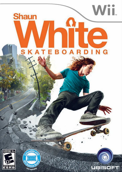 Shaun White Skateboarding cover art for Nintendo Wii (Wii) video game