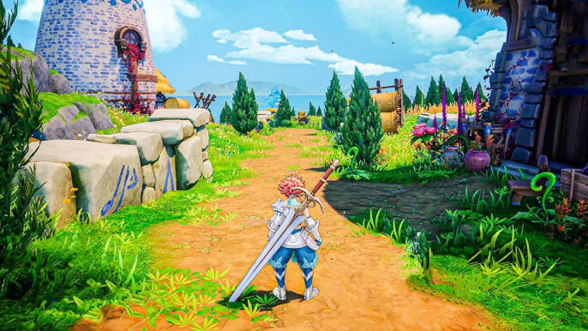 Visions of Mana PS5 game featuring action RPG combat, vibrant fantasy worlds, and classic Mana series adventure gameplay