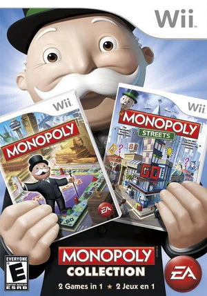 Monopoly Collection cover art for Nintendo Wii (Wii) video game