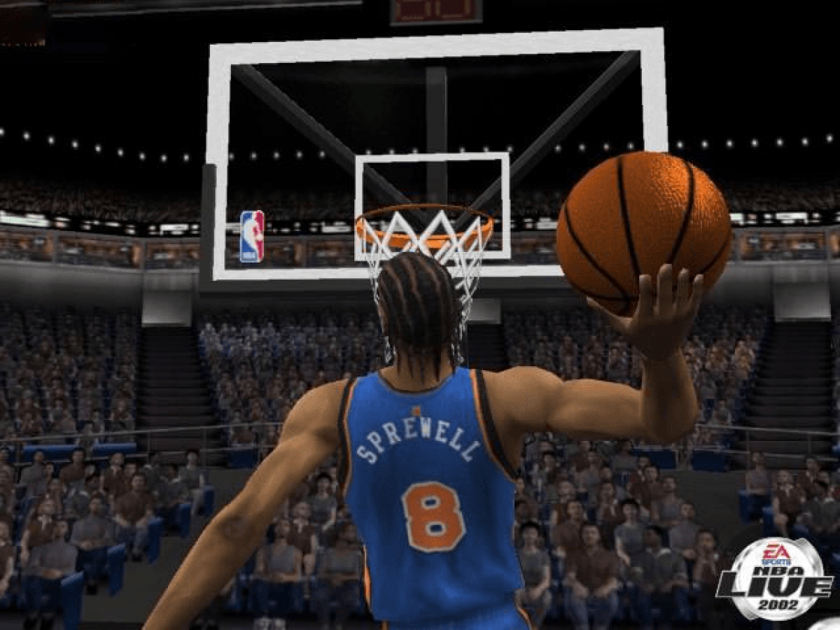 NBA Live 2002 gameplay for Xbox (XBOX) video game