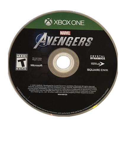 Marvel Avengers Steelbook Edition Xbox One action adventure superhero game Marvel Comics Avengers team Iron Man Captain America Thor Hulk Black Widow cooperative gameplay campaign story driven live service loot progression Square Enix Crystal Dynamics Xbox One game disc steelbook collector edition bonus content digital extras cosmic threat superhero combat disc 