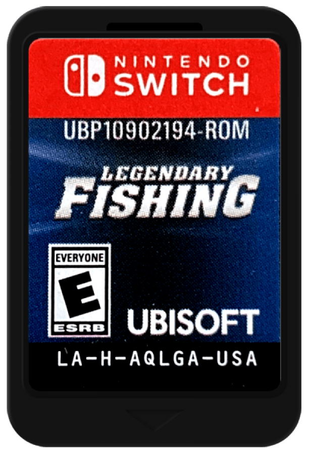 Legendary Fishing cartridge for Nintendo Switch (NS) video game