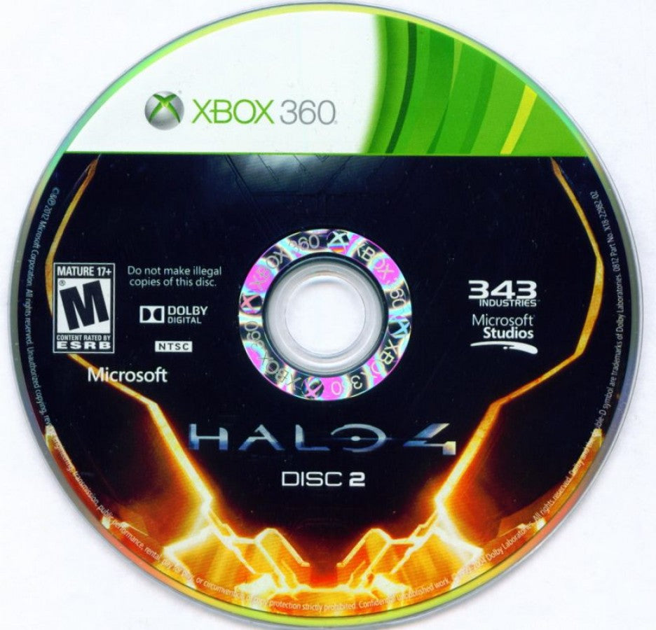 Halo 4 [Limited Edition] disc for Xbox 360 (X360) sci-fi first-person shooter video game
