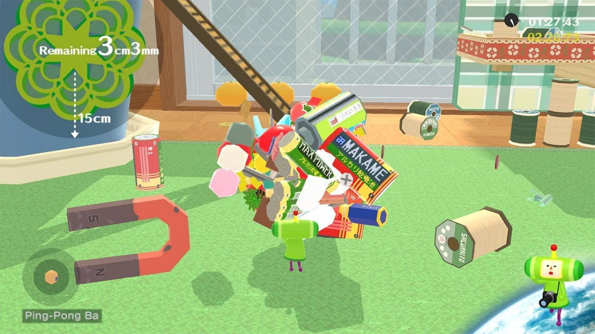We Love Katamari Reroll Royal Reverie Nintendo Switch NS for puzzle action video game fans featuring the King of All Cosmos rolling gameplay colorful worlds quirky characters object collecting whimsical soundtrack cooperative multiplayer remastered content and collectible gaming appeal gameplay