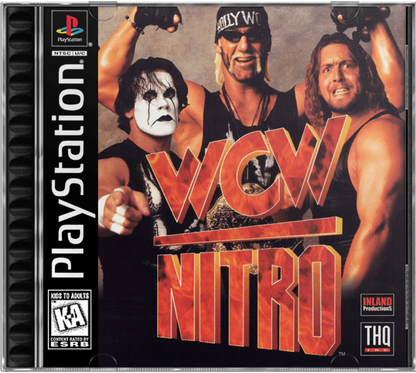 WCW Nitro cover art for PlayStation 1 (PS1) video game