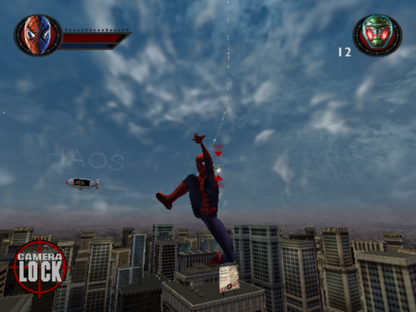 Spider-Man [Greatest Hits] – PlayStation 2 (PS2) video game gameplay, action-adventure superhero game.