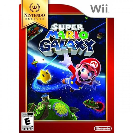 Super Mario Galaxy [Nintendo Selects] cover art for Nintendo Wii (Wii) video game