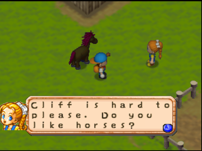 Harvest Moon 64 for Nintendo 64 farming simulation RPG featuring crop growing livestock raising marriage system seasonal events village life gameplay