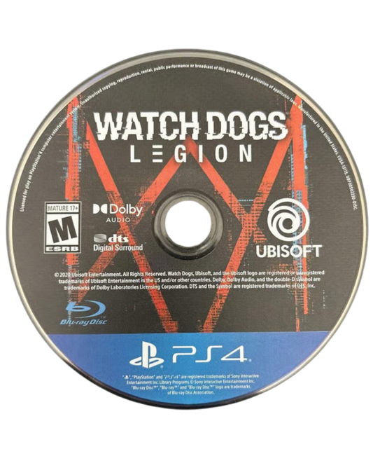 Watch Dogs Legion PS4 inspired design featuring open world hacking action aesthetic futuristic London setting resistance movement gameplay advanced surveillance technology recruit anyone mechanics cyberpunk inspired urban adventure cinematic Ubisoft presentation disc