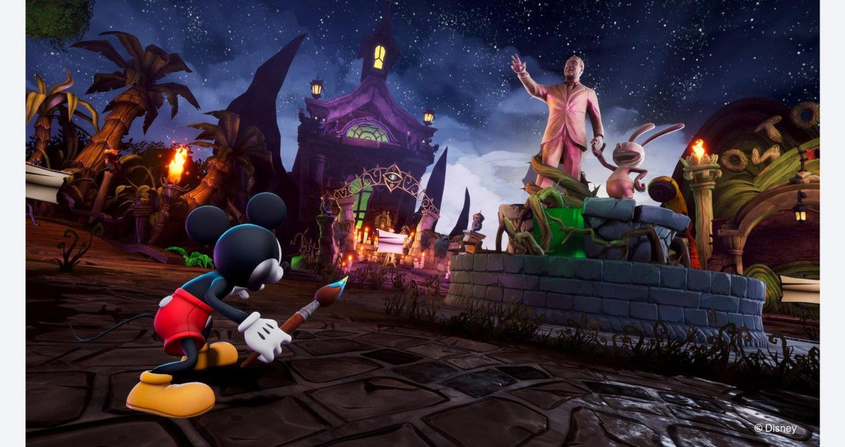 Epic Mickey: Rebrushed gameplay image for Nintendo Switch (NS) video game