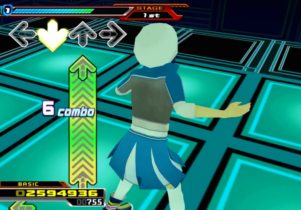 Dance Dance Revolution SuperNova 2 for PlayStation 2 with rhythm-based dance gameplay and music challenge theme gameplay