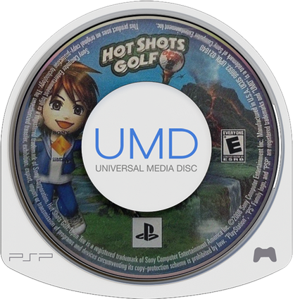 Hot Shots Golf: Open Tee 2 disc for PlayStation Portable (PSP) golf sports game