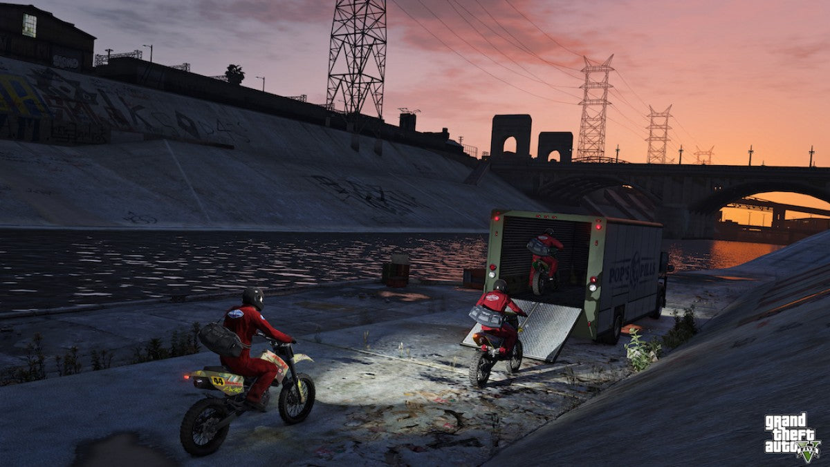 GTA V PS5 game featuring open-world crime action, immersive storytelling, and enhanced graphics with faster loading on PlayStation 5 gameplay