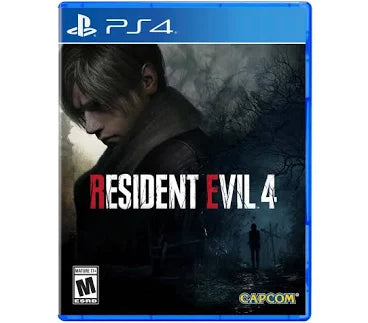 Resident Evil 4 cover art for PlayStation 4 (PS4) video game.