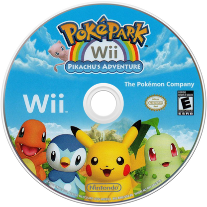 PokePark Wii: Pikachu’s Adventure – Nintendo Wii (Wii) Pokémon action-adventure family video game disc