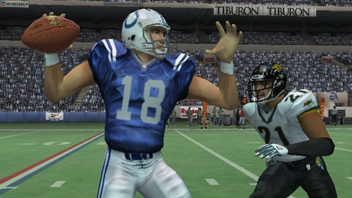 Madden NFL 08 retro PlayStation 2 video game Madden NFL American football sports simulation realistic gameplay franchise mode multiplayer console title PlayStation 2 release gameplay