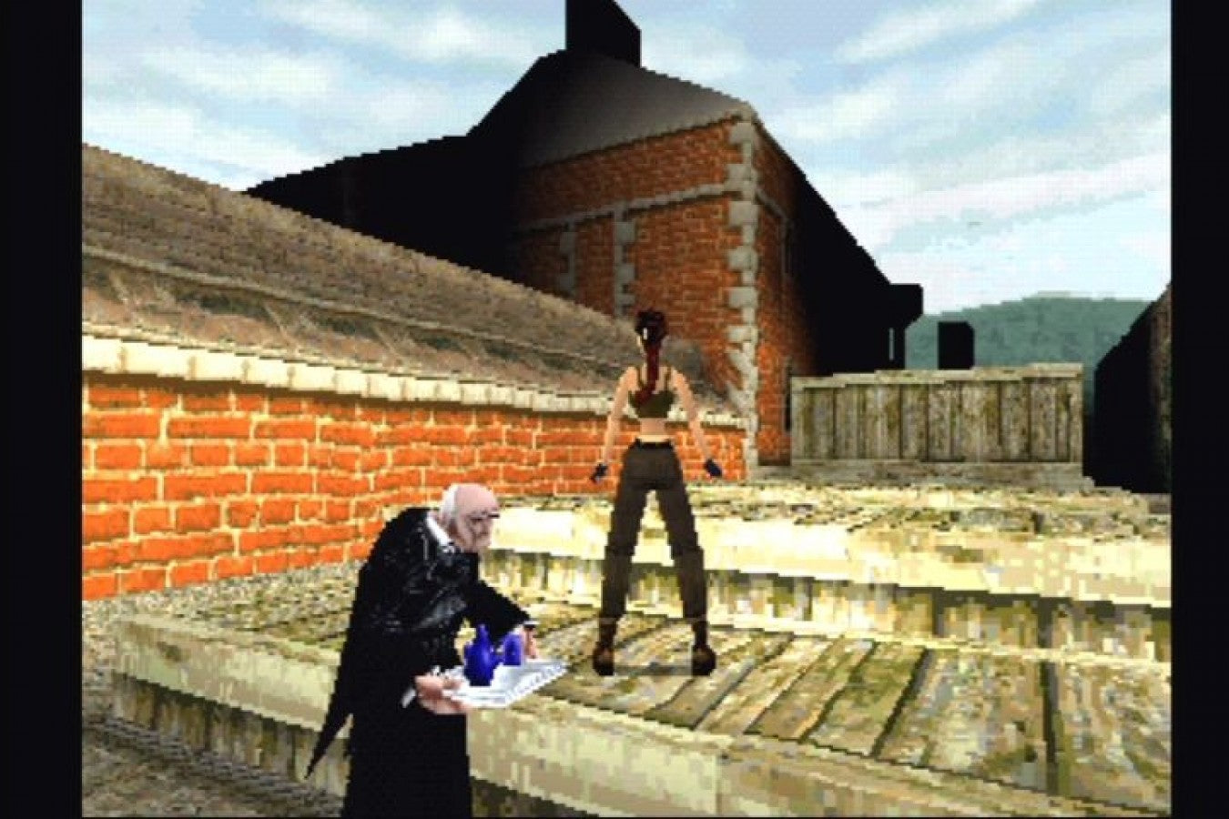 Tomb Raider II: Starring Lara Croft Greatest Hits retro action adventure platform game for PlayStation 1 (PS1) gameplay