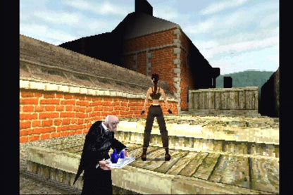 Tomb Raider II: Starring Lara Croft Greatest Hits retro action adventure platform game for PlayStation 1 (PS1) gameplay