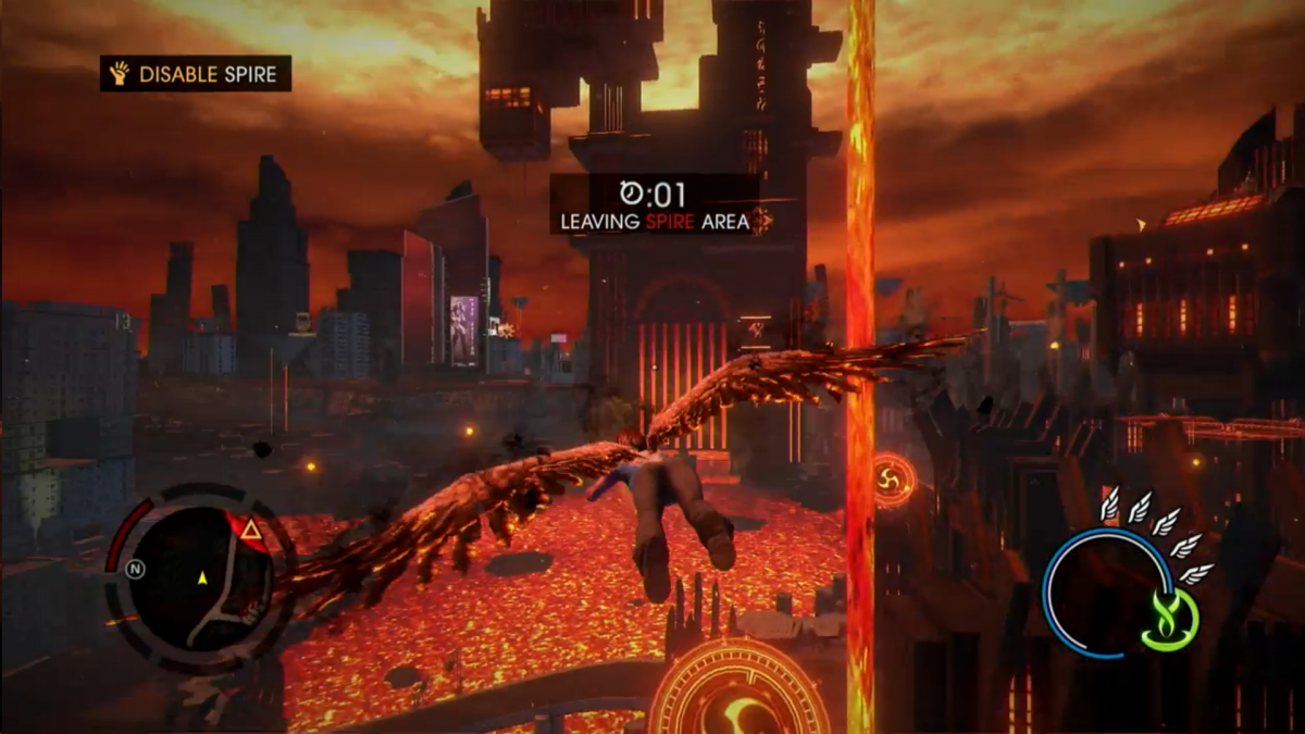 Saints Row: Gat Out of Hell gameplay for PlayStation 3 (PS3) video game