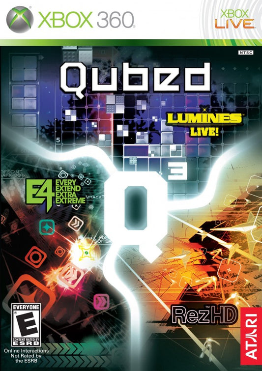 Qubed cover art for Xbox 360 (X360) video game