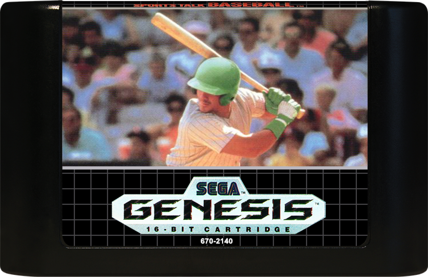 Sports Talk Baseball cartridge for Sega Genesis (GEN) video game