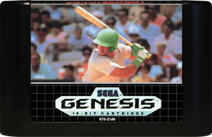 Sports Talk Baseball cartridge for Sega Genesis (GEN) video game