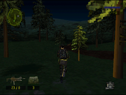 Spec Ops: Stealth Patrol gameplay for PlayStation 1 (PS1) tactical shooter video game
