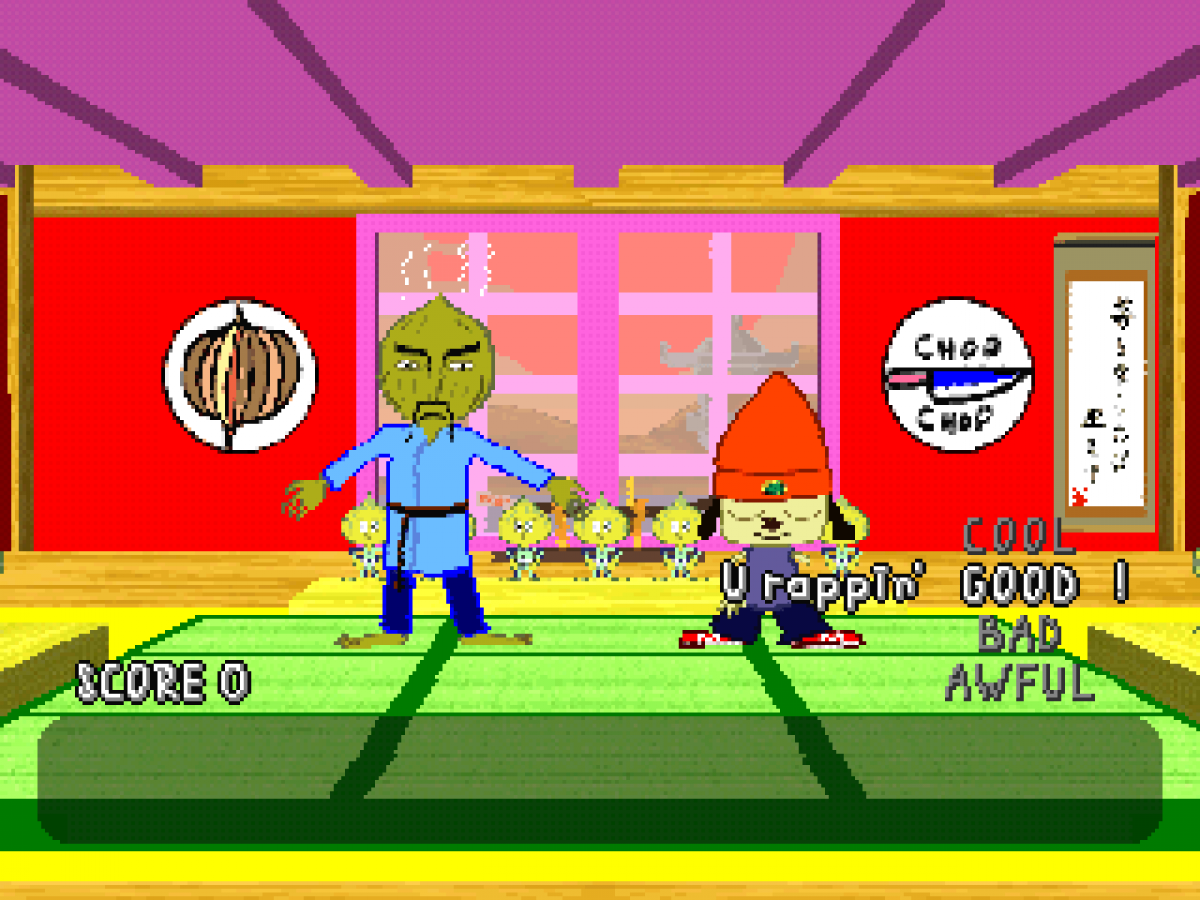 Ps1 Rapper Game PaRappa the Rapper – PlayStation 1 (PS1)