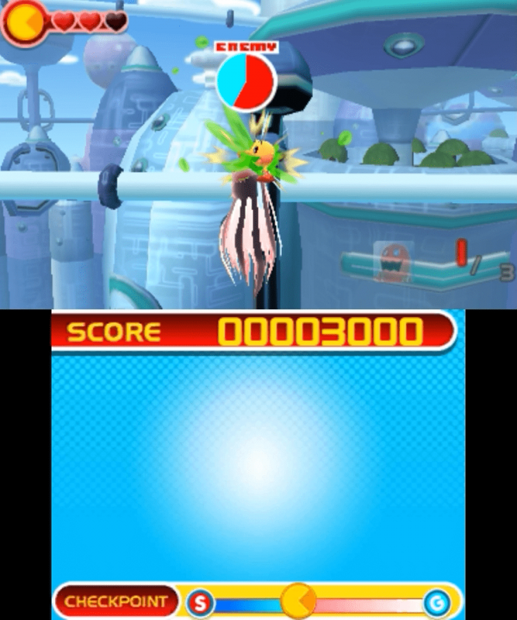 Pac-Man and the Ghostly Adventures gameplay for Nintendo 3DS (3DS) action platformer video game