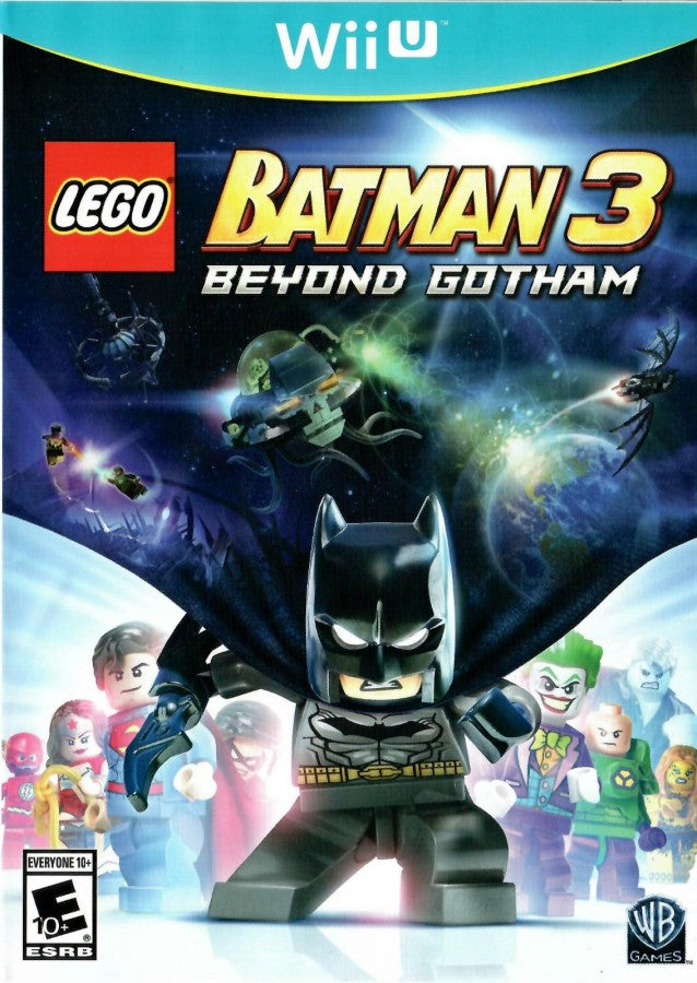 LEGO Batman 3: Beyond Gotham cover art for Nintendo Wii U (WiiU) video game