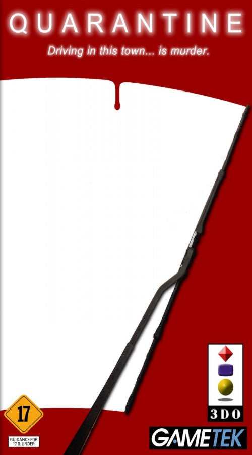 Quarantine cover art for Panasonic 3DO (3DO) vehicular combat action video game