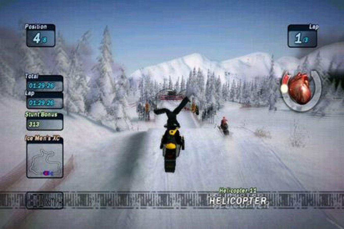 Ski-Doo: Snowmobile Challenge – Nintendo Wii (Wii) snowmobile racing sports simulation video game gameplay