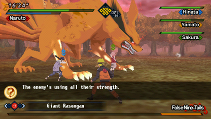 Naruto Shippuden Kizuna Drive PlayStation Portable PSP for action role playing video game fans featuring Naruto and Team 7 ninja combat cooperative missions fast paced battles jutsu abilities anime inspired characters boss fights story driven gameplay and immersive Naruto Shippuden adventure collectible gaming appeal gameplay