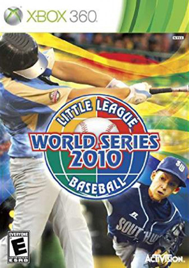 Little League World Series Baseball 2010 cover art for Xbox 360 (X360) sports baseball video game