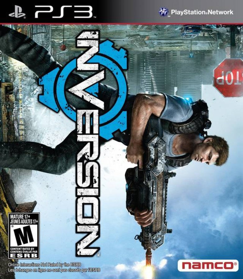 Inversion cover art for PlayStation 3 PS3 video game