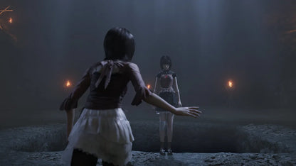 Fatal Frame II Crimson Butterfly Remake PlayStation 5 PS5 for survival horror video game fans featuring supernatural ghost encounters camera based combat eerie Japanese village exploration psychological horror puzzle solving haunting atmosphere twin sisters storyline and immersive cinematic horror gameplay collectible gaming appeal gameplay