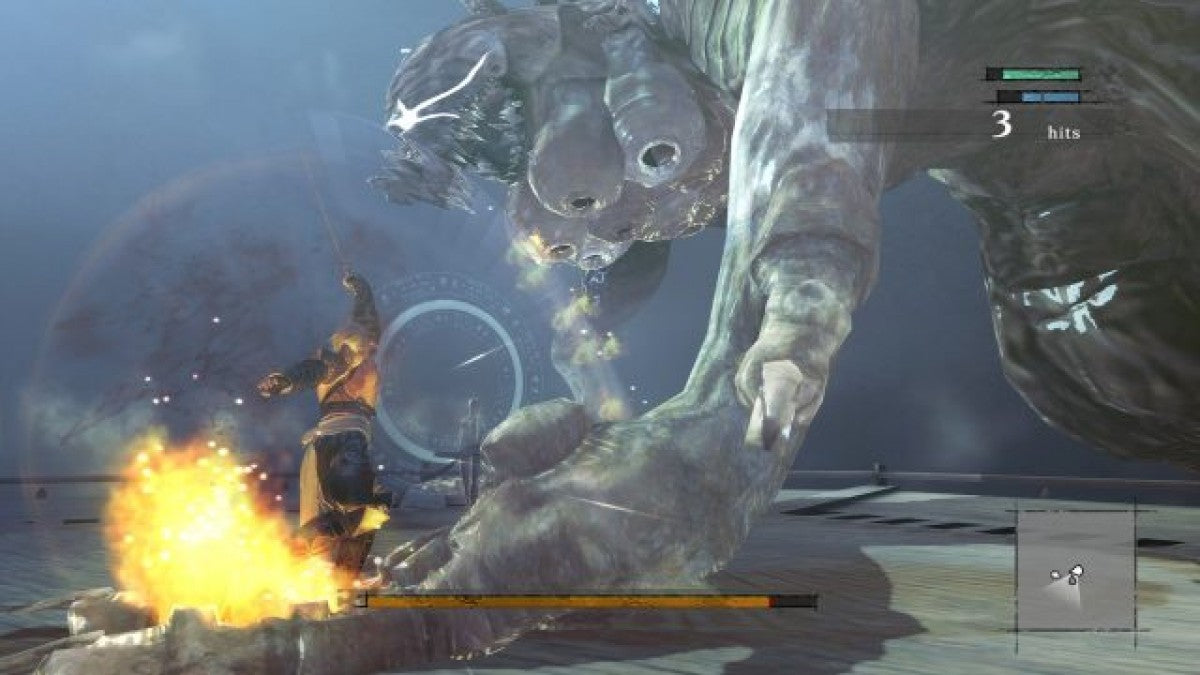 Nier retro PlayStation 3 video game Nier action RPG fantasy sci fi adventure emotional storytelling hack and slash combat console title PlayStation 3 release gameplay